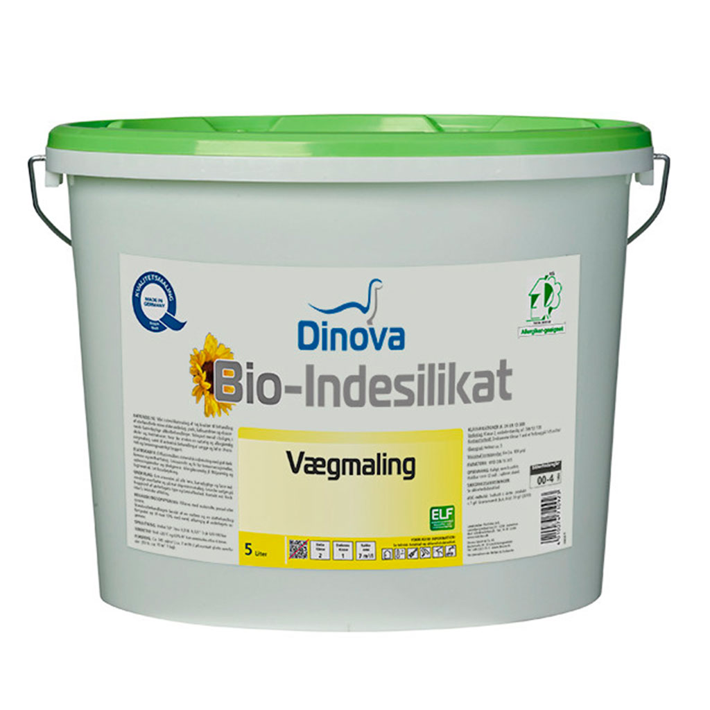 Billede af Allergivenlig maling: Dinova Bio Indesilikat-5 liter