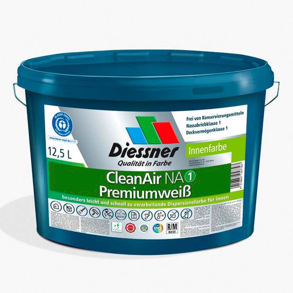 Billede af Allergivenlig maling : CleanAir NA 1-12,5 liter