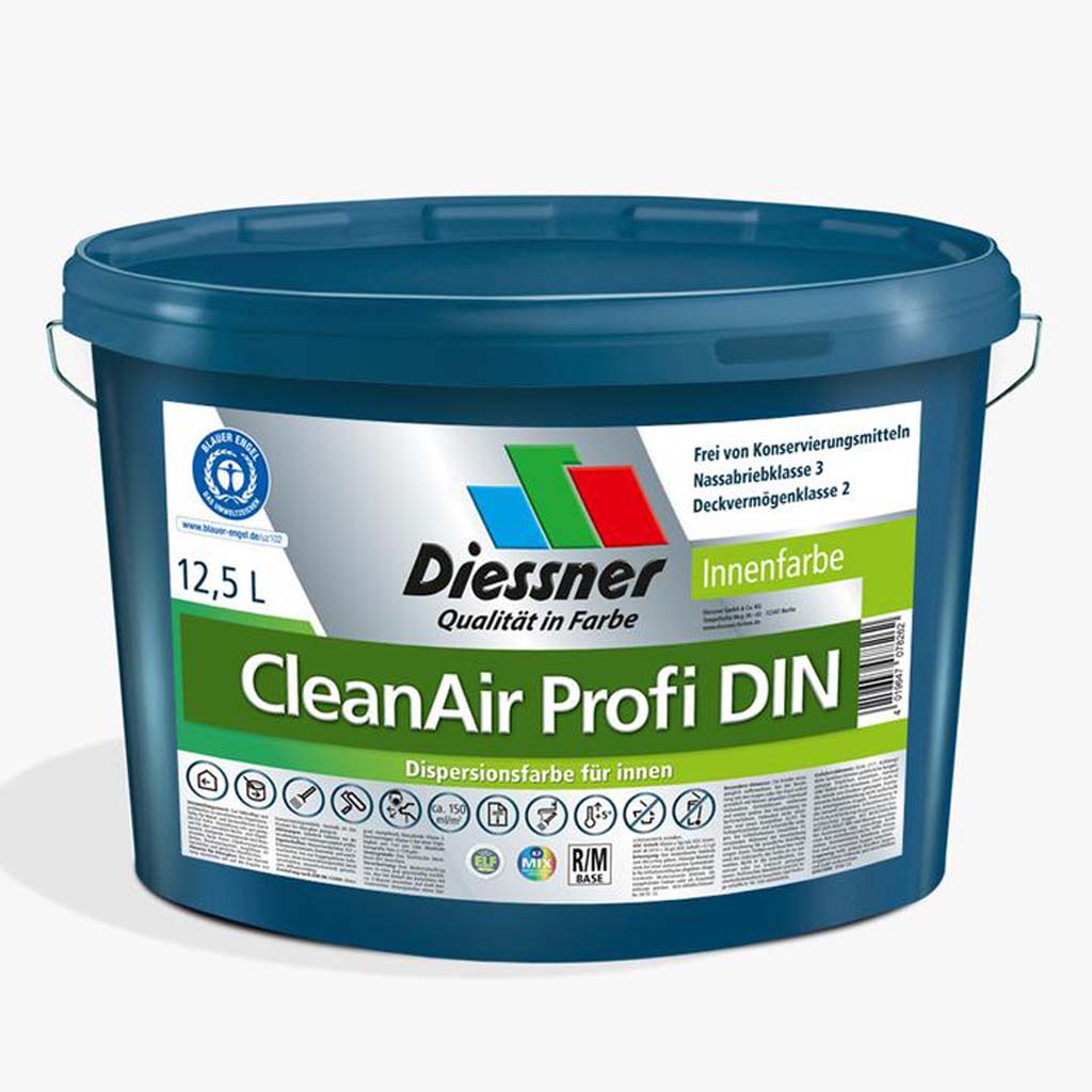 Billede af CleanAir loft- & vægmaling - Allergivenlig maling -12.5 liter