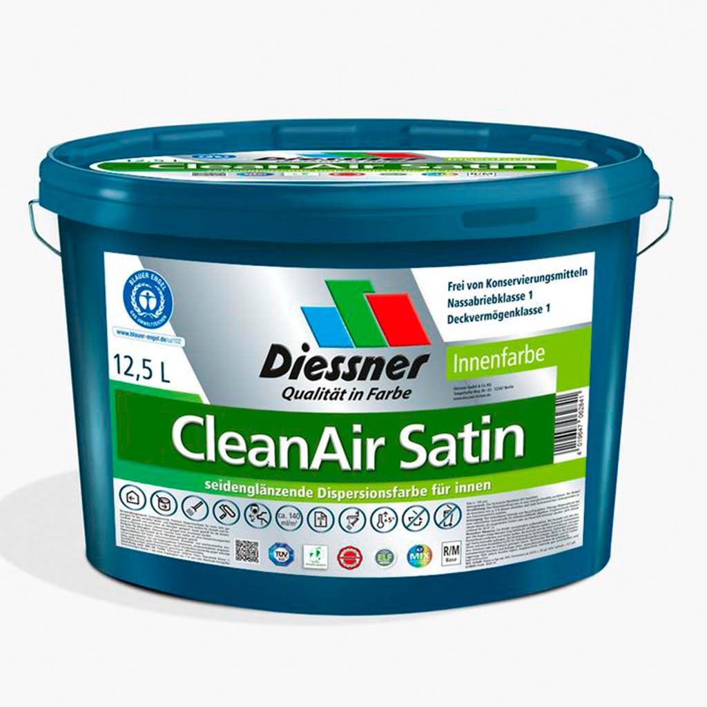 Billede af Allergivenlig maling: CleanAir Satin-5 liter