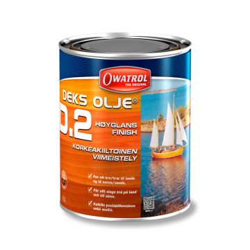 Owatrol Deks Olie D2 - Højglans Træbeskyttelse