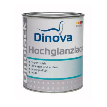 Dinova Alkyd Gloss D-20 - Højglansmaling til Træ og Metal