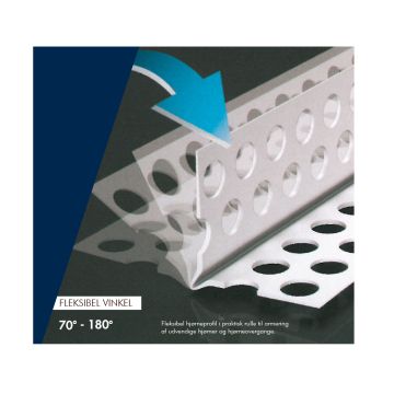 Rockidan Flexprofil PVC G-LPF - Perfekte Spartelhjørner