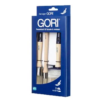 GORI Penselsæt – Kvalitetspensler til facade og vinduer