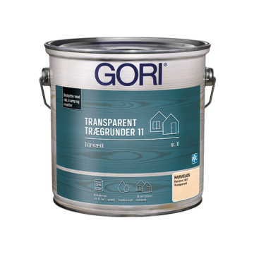 GORI Transparent Trægrunder 11: Beskytter Dit Udendørs Træværk
