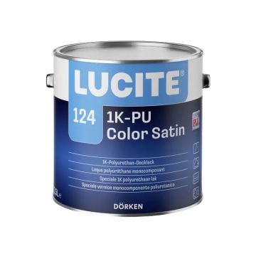 LUCITE® 124 1K-PU Color Satin | Ridsefast & Slidstærk Farvelak