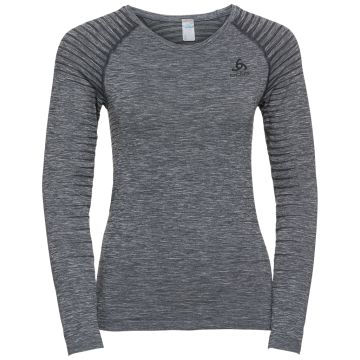 Odlo Women's Baselayer TOP Crew - Grå | Køb hos Rockidan