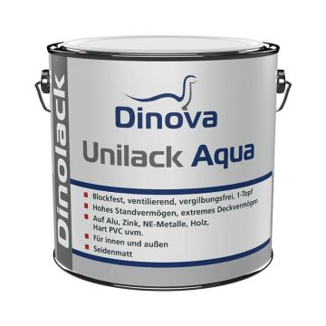 Dinova Unilack Aqua D-35: Silkemat Ventilerende Allroundlak