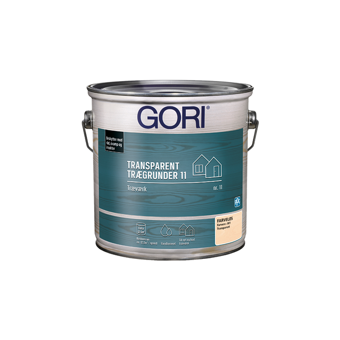 GORI Transparent Trægrunder 11: Beskytter Dit Udendørs Træværk
