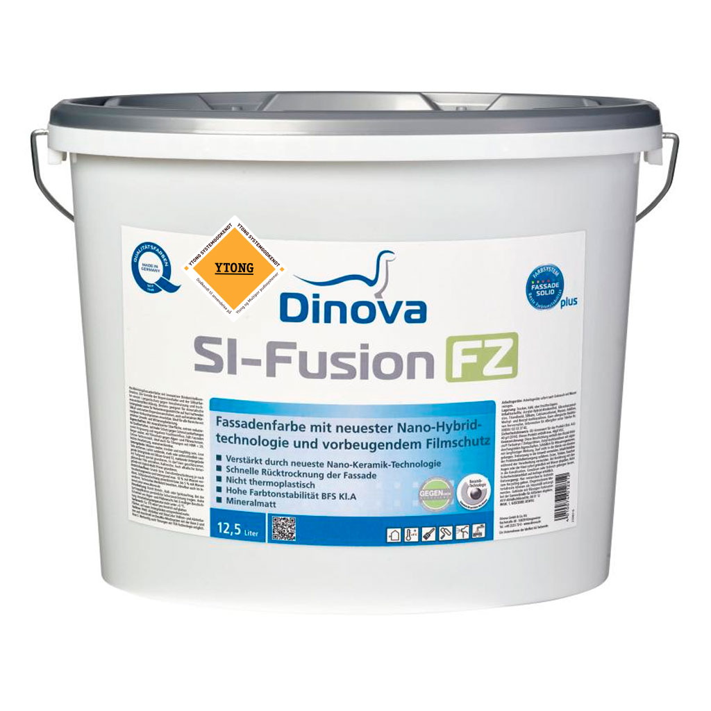 Billede af Ytong godkendt facademaling : Dinova SI Fusion FZ-12,5 liter
