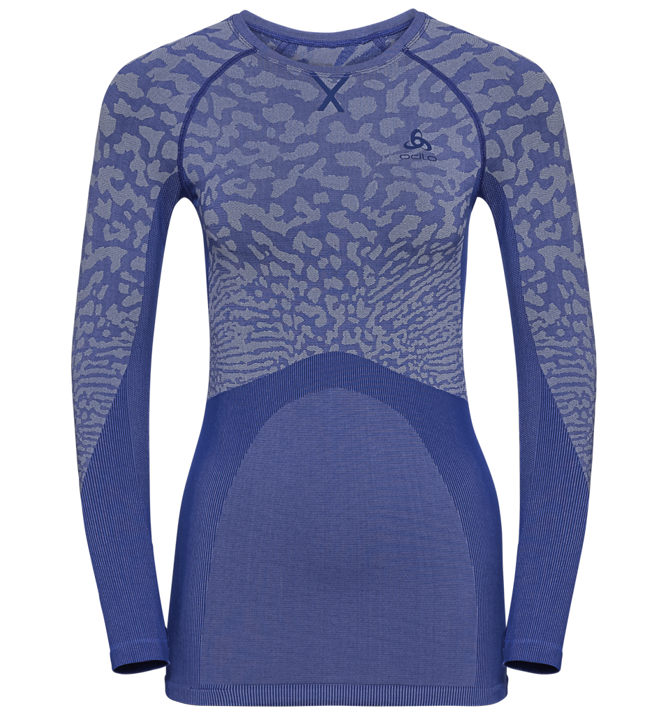 Odlo Performance Women’s Syntetisk Baselayer Top Crew – Violet – Medium