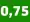 0.75 liter