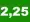 2,25 liter