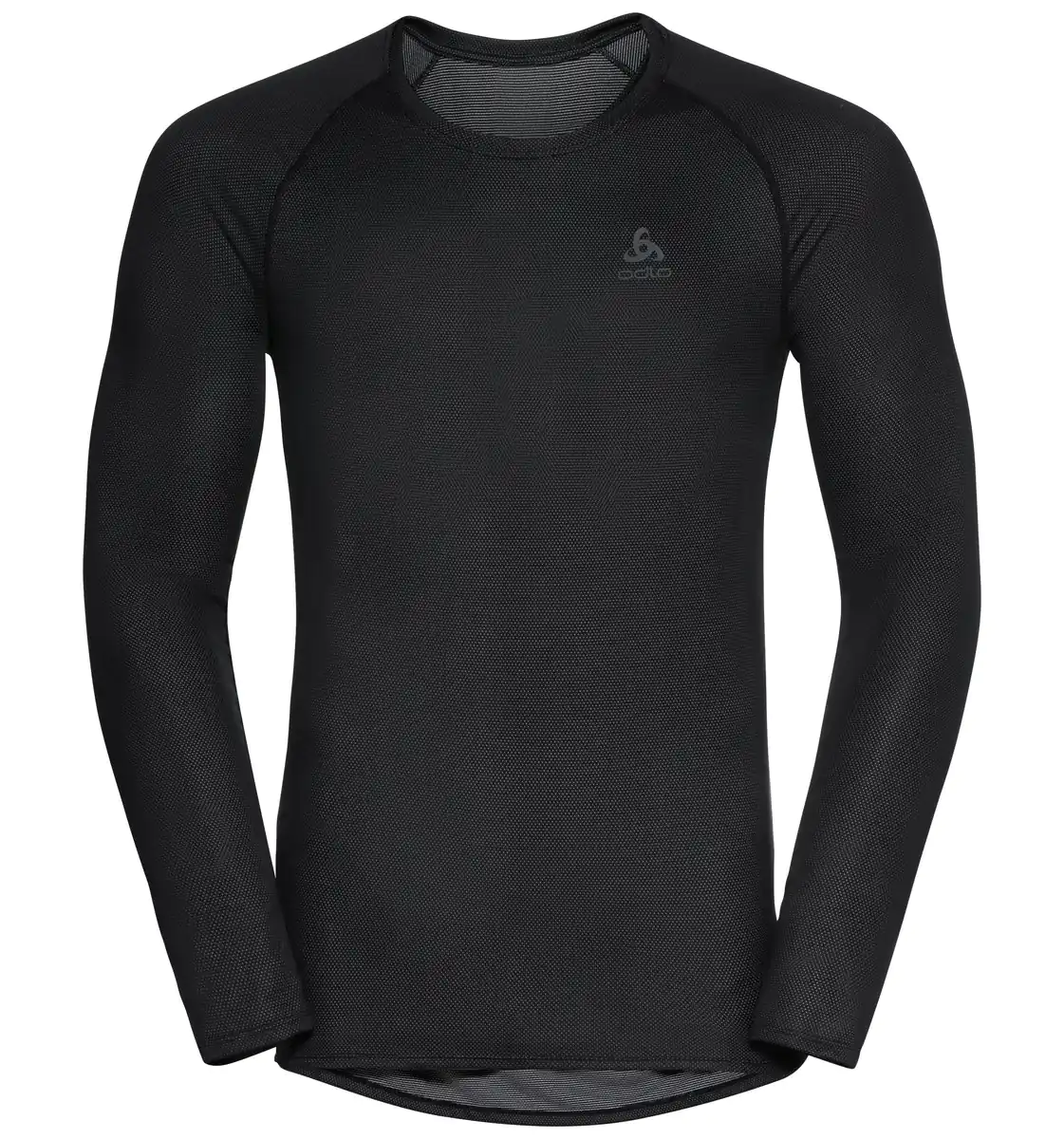 Odlo Active F-Dry Light Eco Baselayer Top Langærmet – Sort