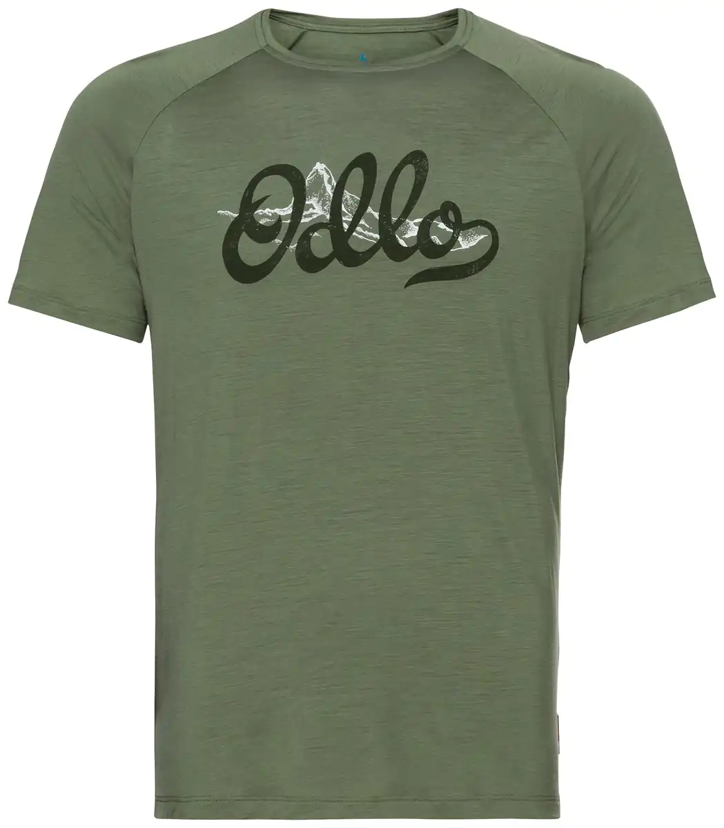 Odlo Concord T-Shirt: Naturlig Merinould og Lyocell