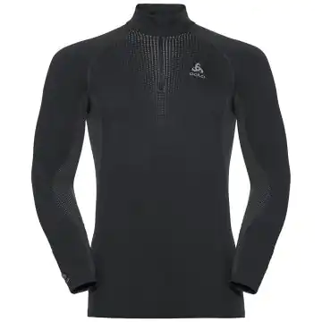 Odlo Performance Men's Syntetisk Baselayer Top Turtleneck