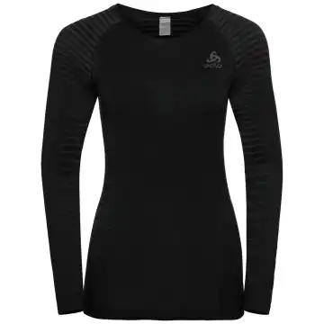 Odlo Performance Light Baselayer Top Langærmet - Sort