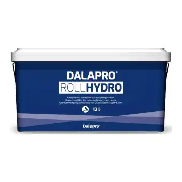 Dalapro Roll Hydro Vådrumsspartel - Hård og Vandafvisende