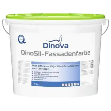 DinoSil Silikat Facademaling - Perfekt til Mineralske Overflader
