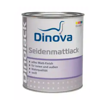Dinova Alkyd Satin D-21 - Silkeglans til Træ og Metal