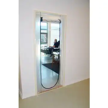 Undgå støv med Rockidans genanvendelige støvdør