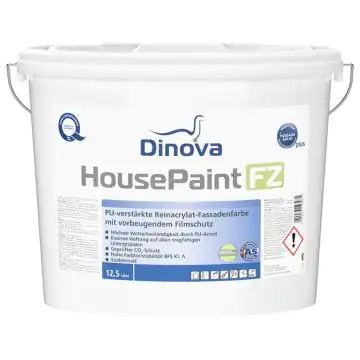PU-forstærket facademaling - Dinova HousPaint FZ