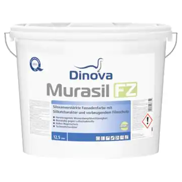 Facademaling med aktivstoffer mod alger | Dinova Murasil FZ Facademaling 