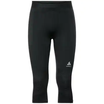 Odlo Baselayer Performance BL Bottom 3/4 Syntetisk - Sort
