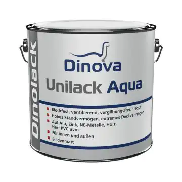 Dinova Unilack Aqua D-35: Silkemat Ventilerende Allroundlak