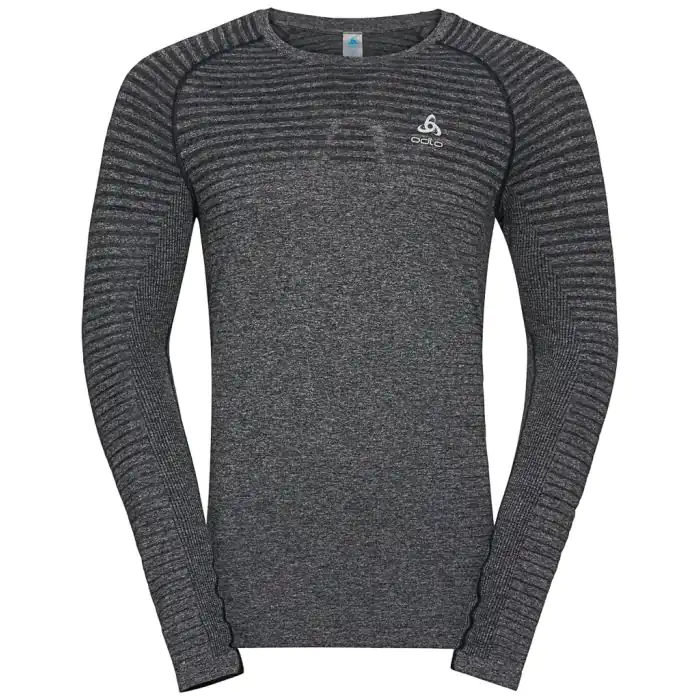 Odlo Baselayer T-shirt l/s Crew - Grå