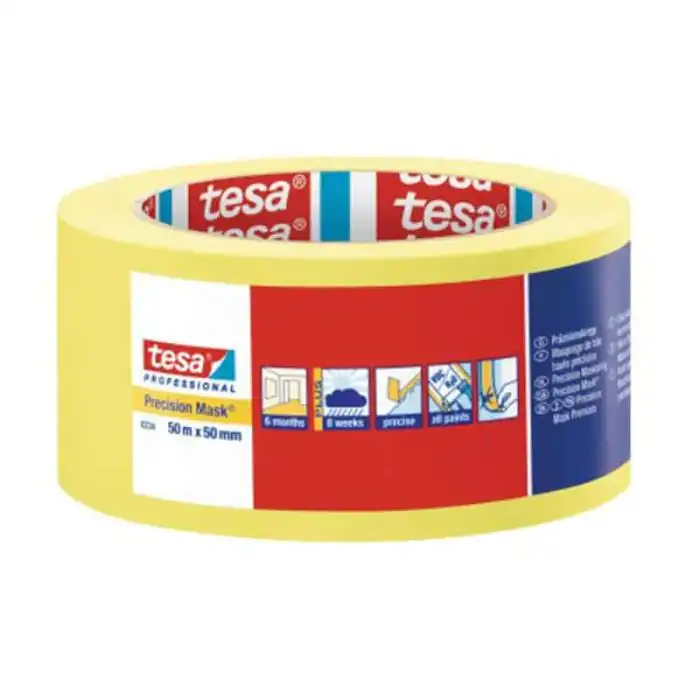 Perfekte Farve- og Lakkanter med tesa Præcisionscrepe® 4344