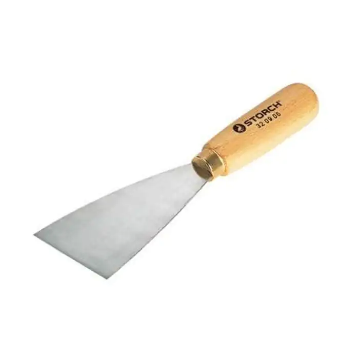 Jernspartel 10 cm stiv m/træskaft