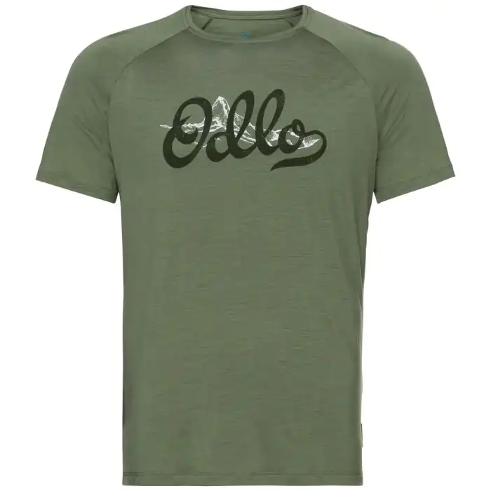 Odlo Concord T-Shirt: Naturlig Merinould og Lyocell