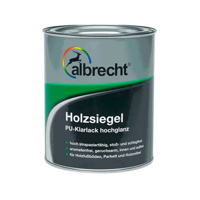 Albrecht Alkyd Klarlak PU-Gloss glans ca 80