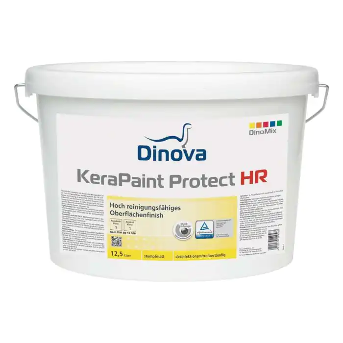 Holdbar og Hygiejnisk Vægmaling - Dinova KeraPaint Protect HR
