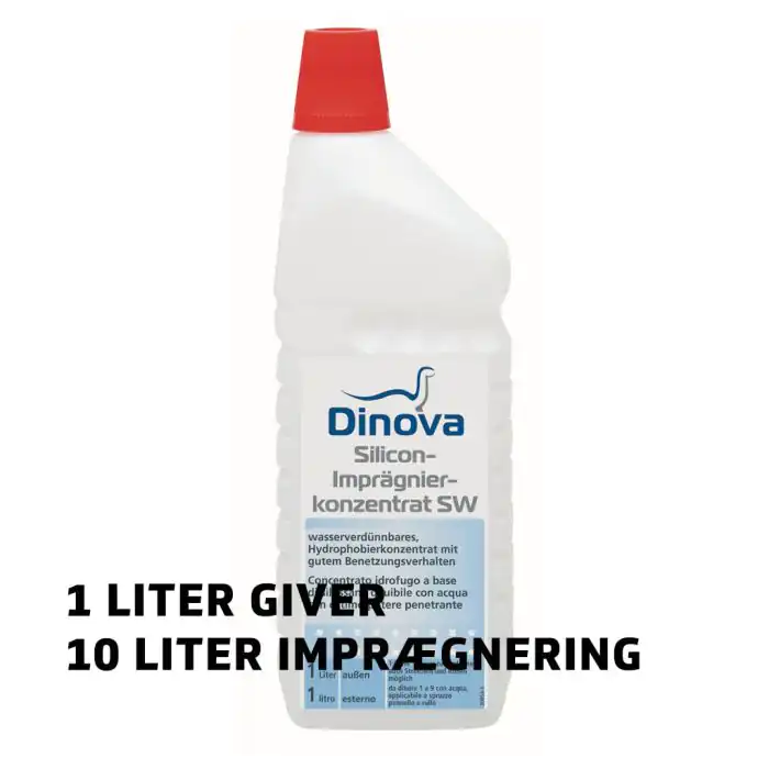 Effektiv vandtætning og termisk beskyttelse med Dinova Silicon-Imprægneringskoncentrat SW