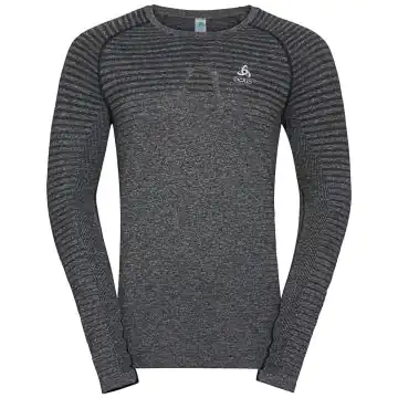 Odlo Baselayer T-shirt l/s Crew - Grå