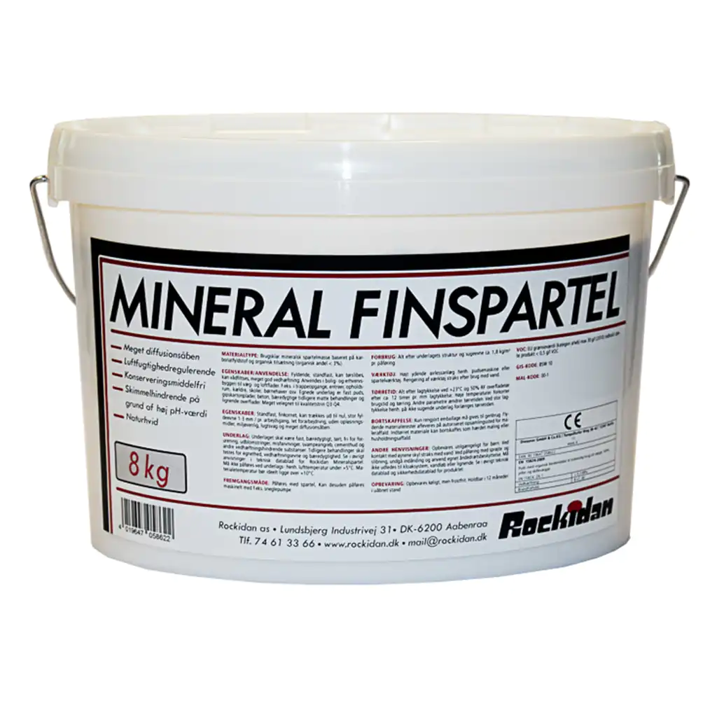 Rockidan Mineral Finspartel: Effektiv Forberedelse af Vægge