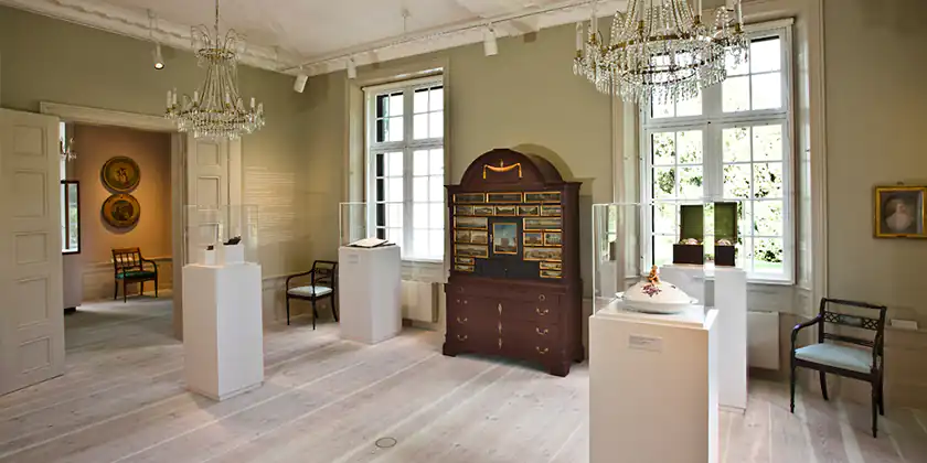 Øregaard Museum i sin oprindelige pragt