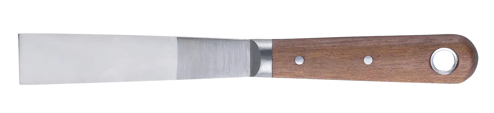 Spekter Spartel 50 mm – Stiv klinge og ergonomisk træskaft