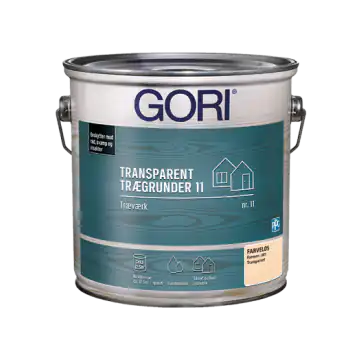 GORI Transparent Trægrunder 11: Beskytter Dit Udendørs Træværk