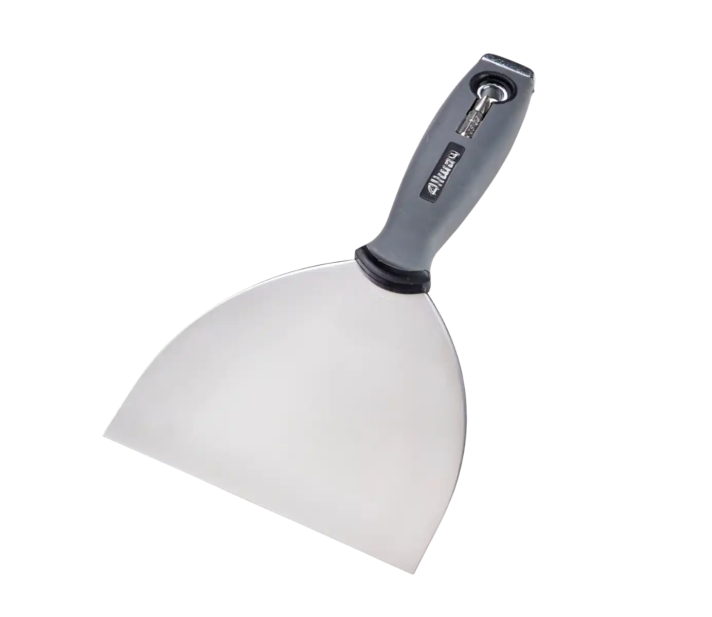 Allway Månespartel 125 mm – Rustfri stål og soft-grip